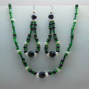 Handmade Set Earrings and Necklace